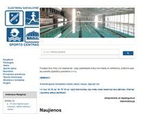 Tablet Screenshot of esportocentras.lt